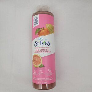 ST. IVES Exfoliating Body Wash Pink Lemon & Mandarin Orange 22 oz